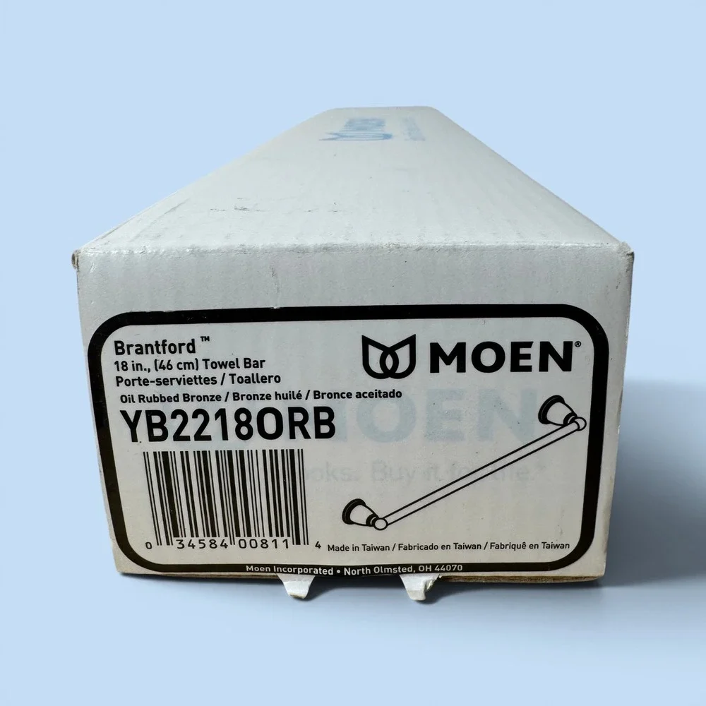 Moen Brantford 18 in Towel Bar Oil Rubbed Bronze YB2218ORB New